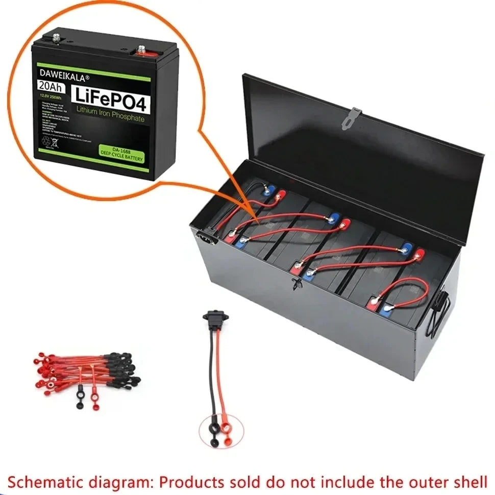 36V 48v pack 20Ah lifepo4 Real capacity battery