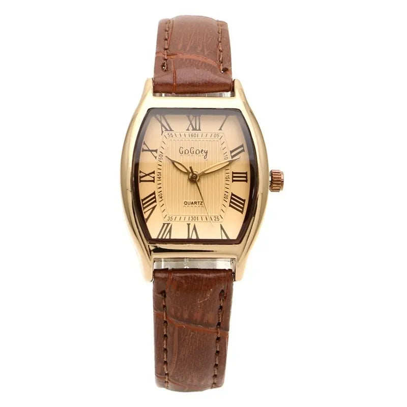 Vintage Leather Ladies Wristwatches