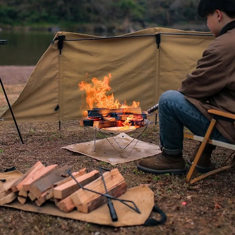 Camping Portable Burning Fire Rack