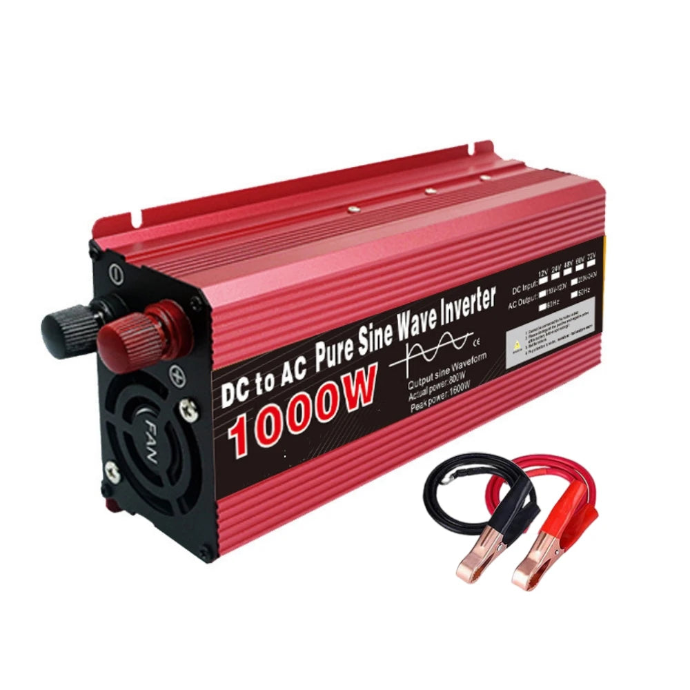 12v 220v 110v Pure Sine Wave 1000W Solar Inverter