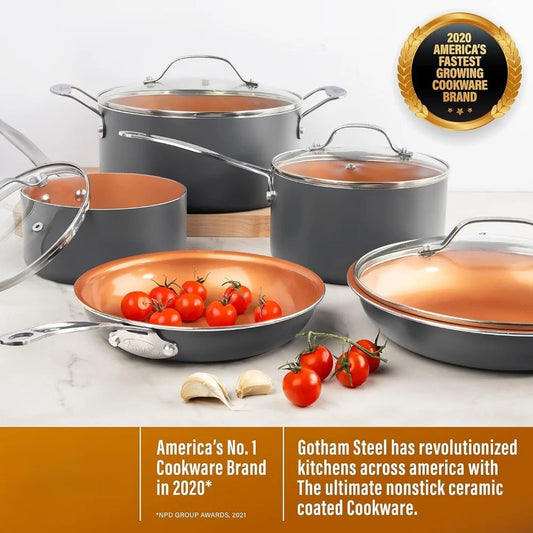 13 Pc Ceramic Pots Cookware Sets