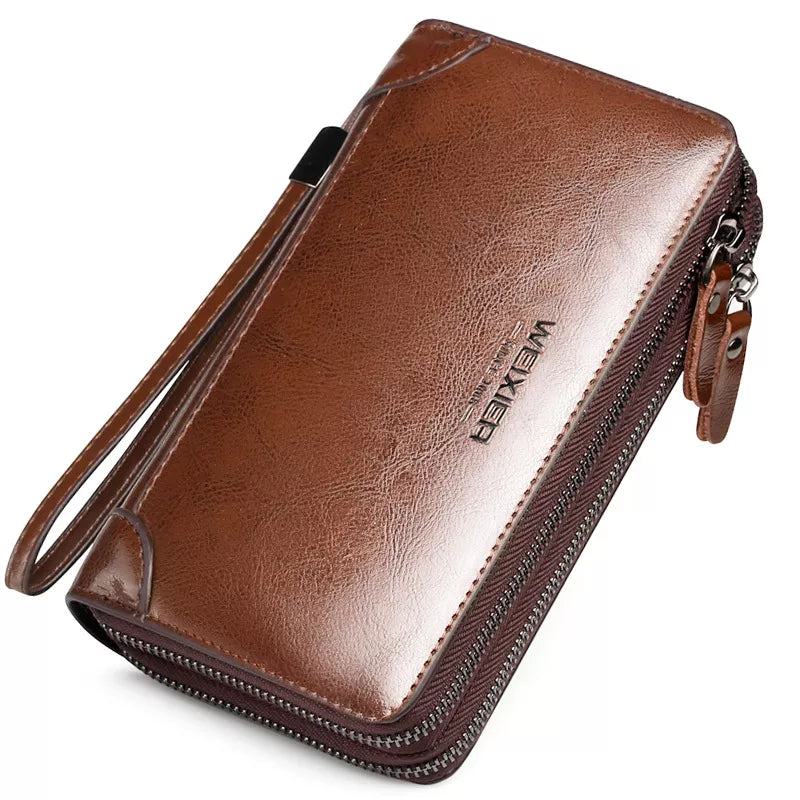 Solid leather Men's wallet