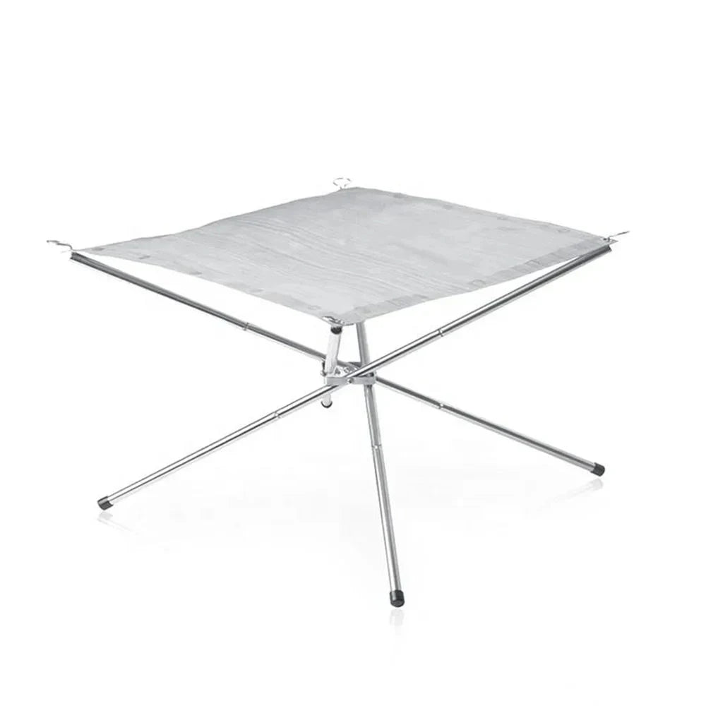 Outdoor Fire Burn Pit Rack Folding Stove