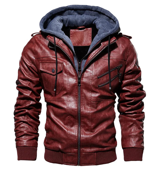 Men's PU Leather Jacket