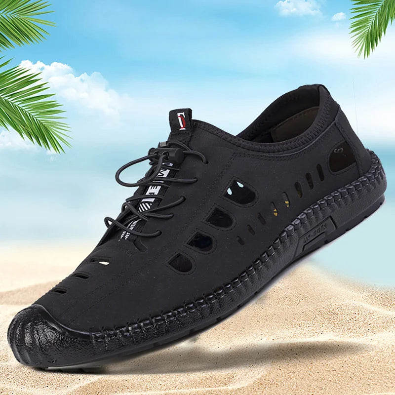 soft soled breathable casual loafers