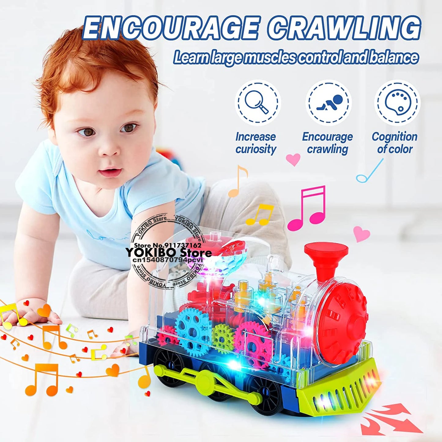 Kids Electric Train Toy