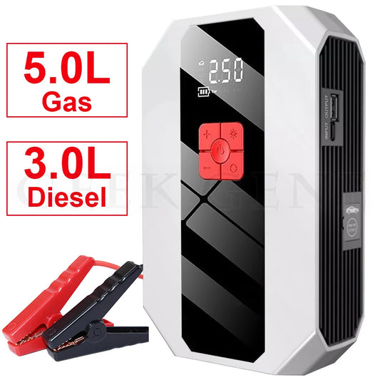 1200A Car Jump Starter with Air Compressor