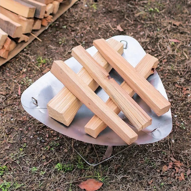 Camping Portable Burning Fire Rack