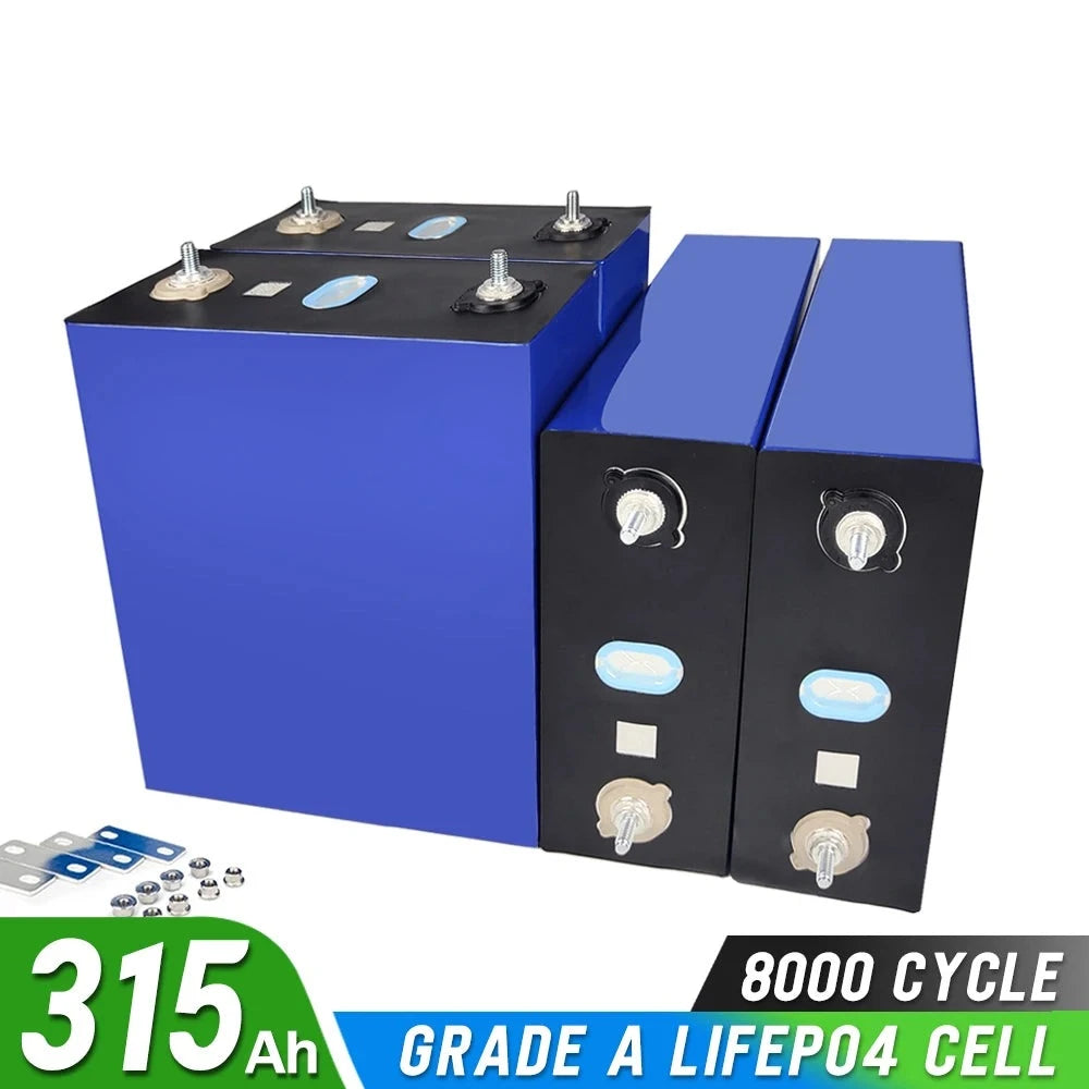 315Ah 320Ah RV Boat Golf Cart Solar Lifepo4 Battery