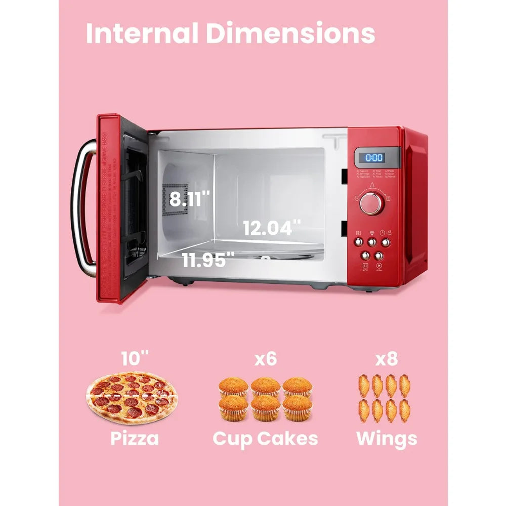 11 Power Levels Countertop Microwave Oven