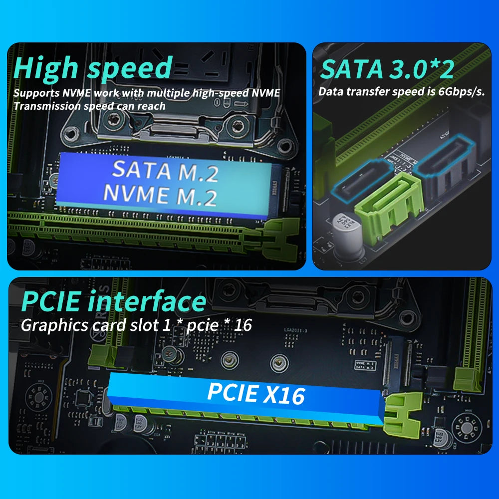 LGA 2011-3 Supports Intel X99 P4 Motherboard
