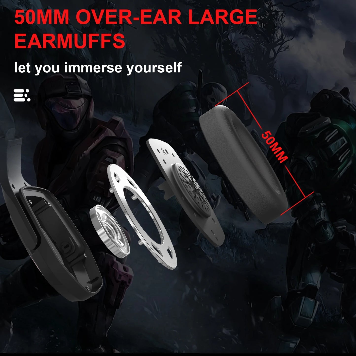 Wired Gaming Headset with Mic