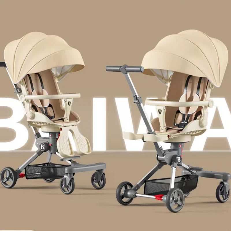 shock absorption lightweight baby stroller