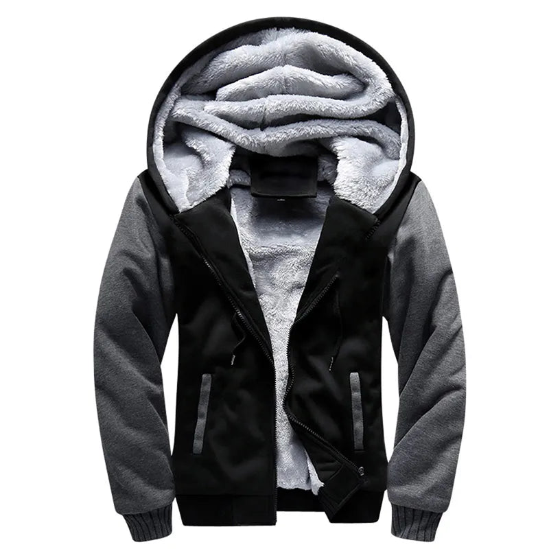 Men's Camouflage Fleece Thicken Jacket