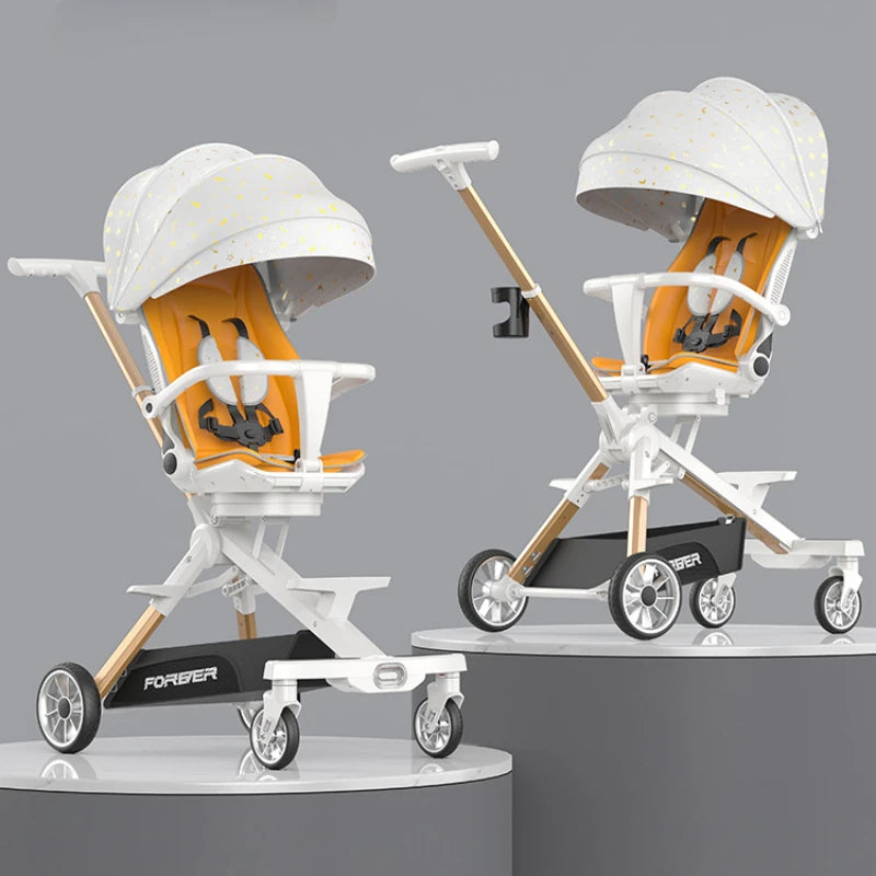 Multifunctional Stroller With music player and Night lighting
