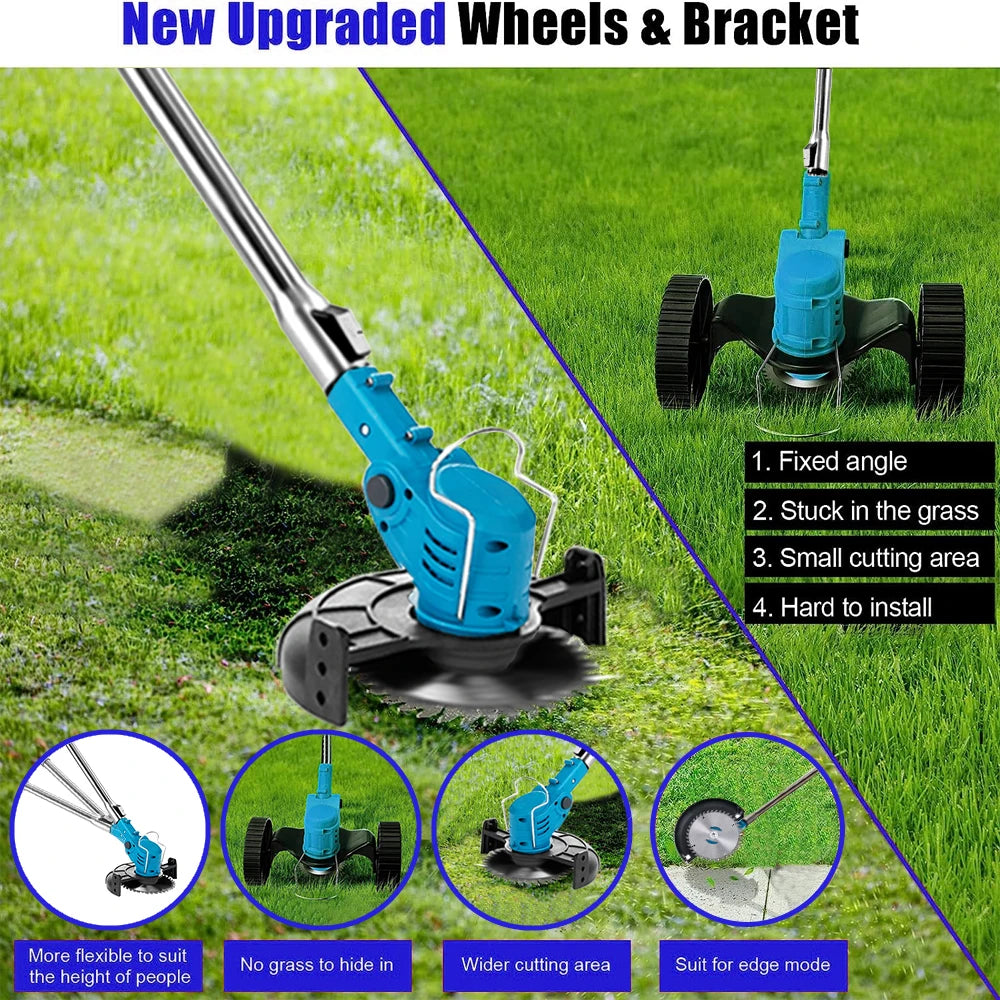 Electric 21V Handheld Cordless Grass Trimmer