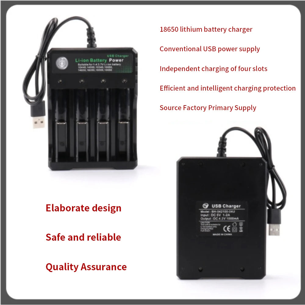 1/2/3PCS New 18650 battery 3.7V 9900mAh rechargeable