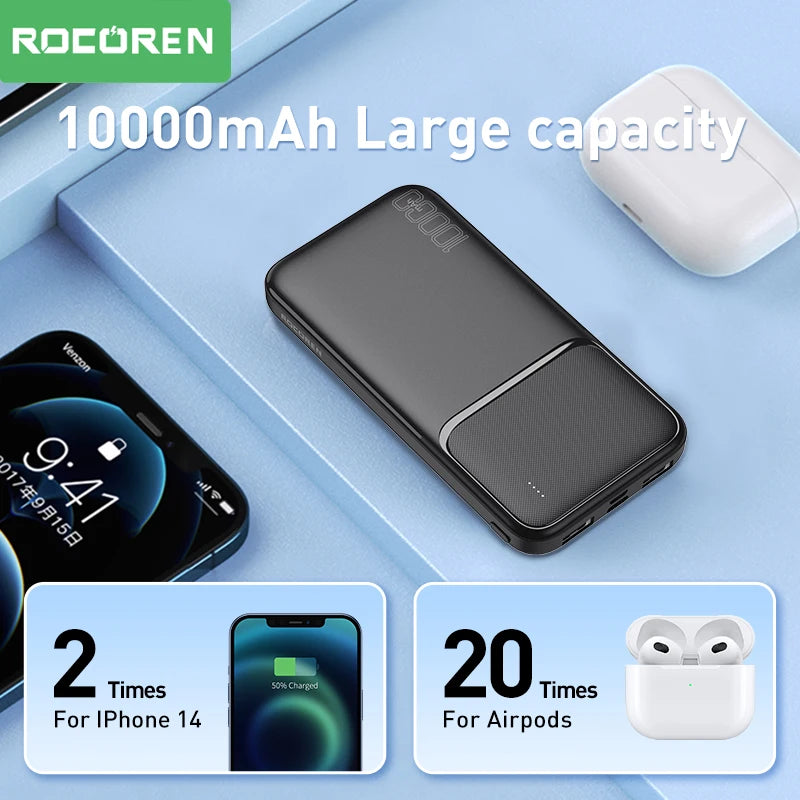 10000mAh Portable Charger External Battery PoverBank