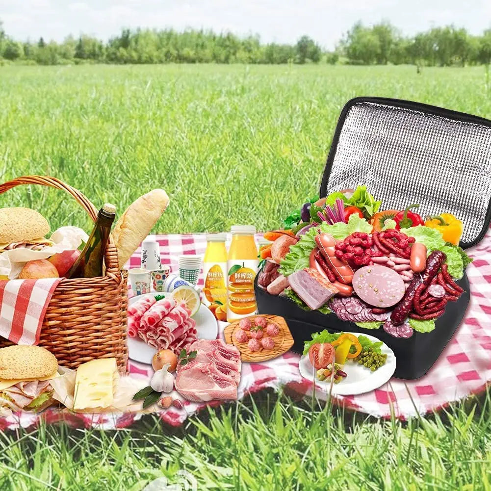 12V Heated Electric Lunch Box Food Warmer