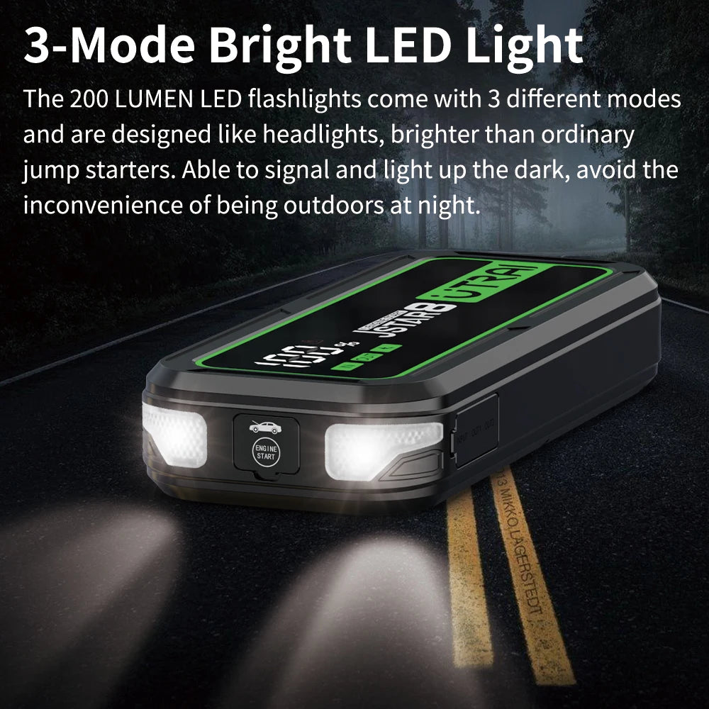 20000mAh Car Jump Starter Power Bank