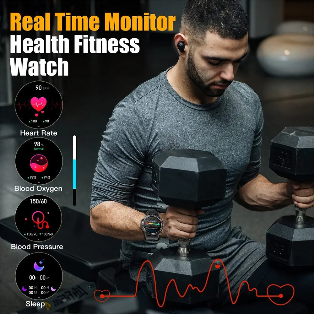 Bluetooth Call Men Smart Watch
