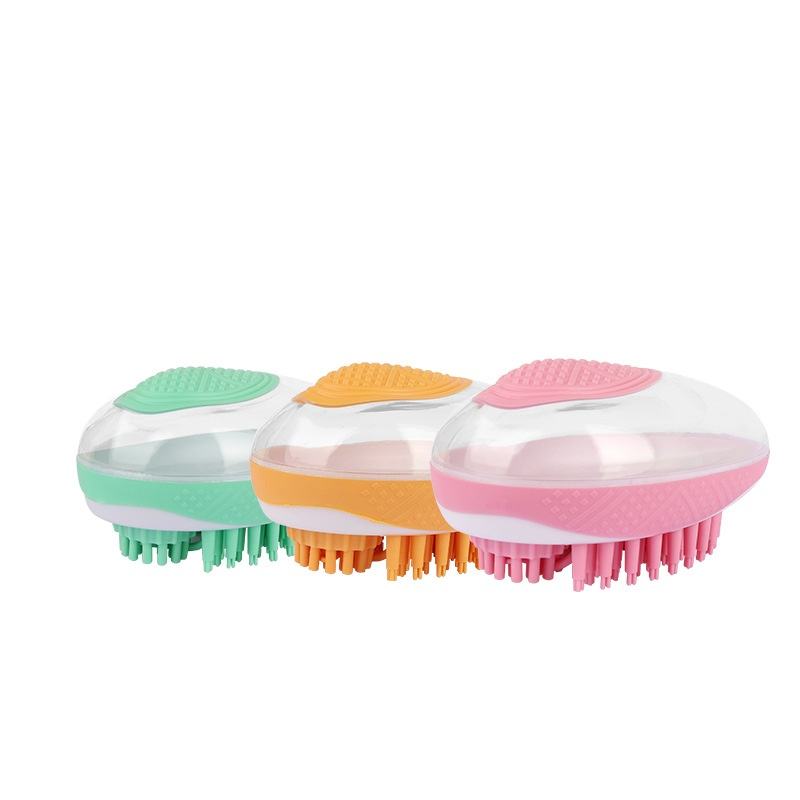 Dog Cat Bath Brush 2-in-1 Pet
