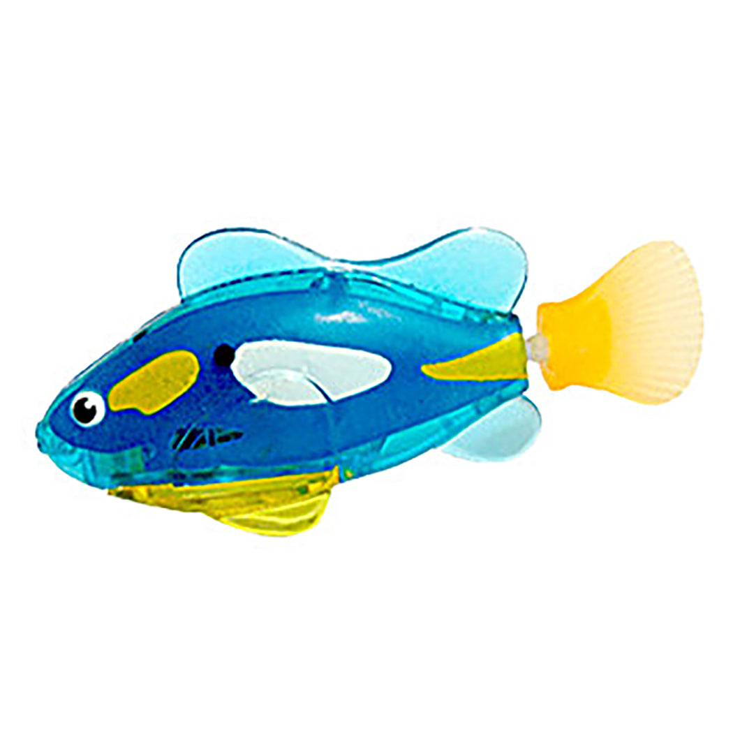 Pet Fish Electronic Cat Toys With Grass LED Light