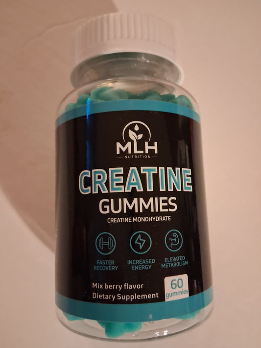 MLH nutrition-Creatine Gummies, mixed berry flavor
