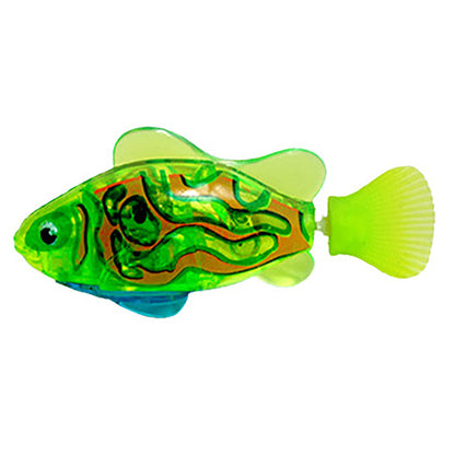 Pet Fish Electronic Cat Toys With Grass LED Light