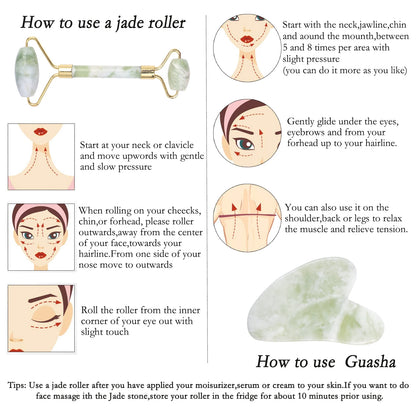 Natural Face Jade Roller