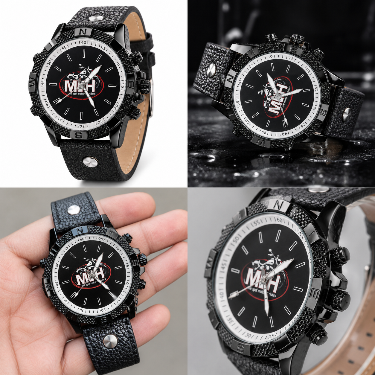 Minimalist MLH Motorcycle Watch