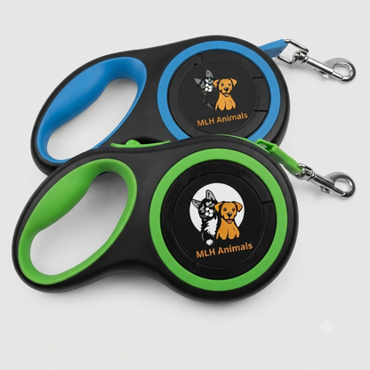 MLH Animals Premium Retractable Dog Leash