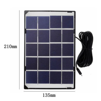 20W Mini Solar Panel for IP Security Camera