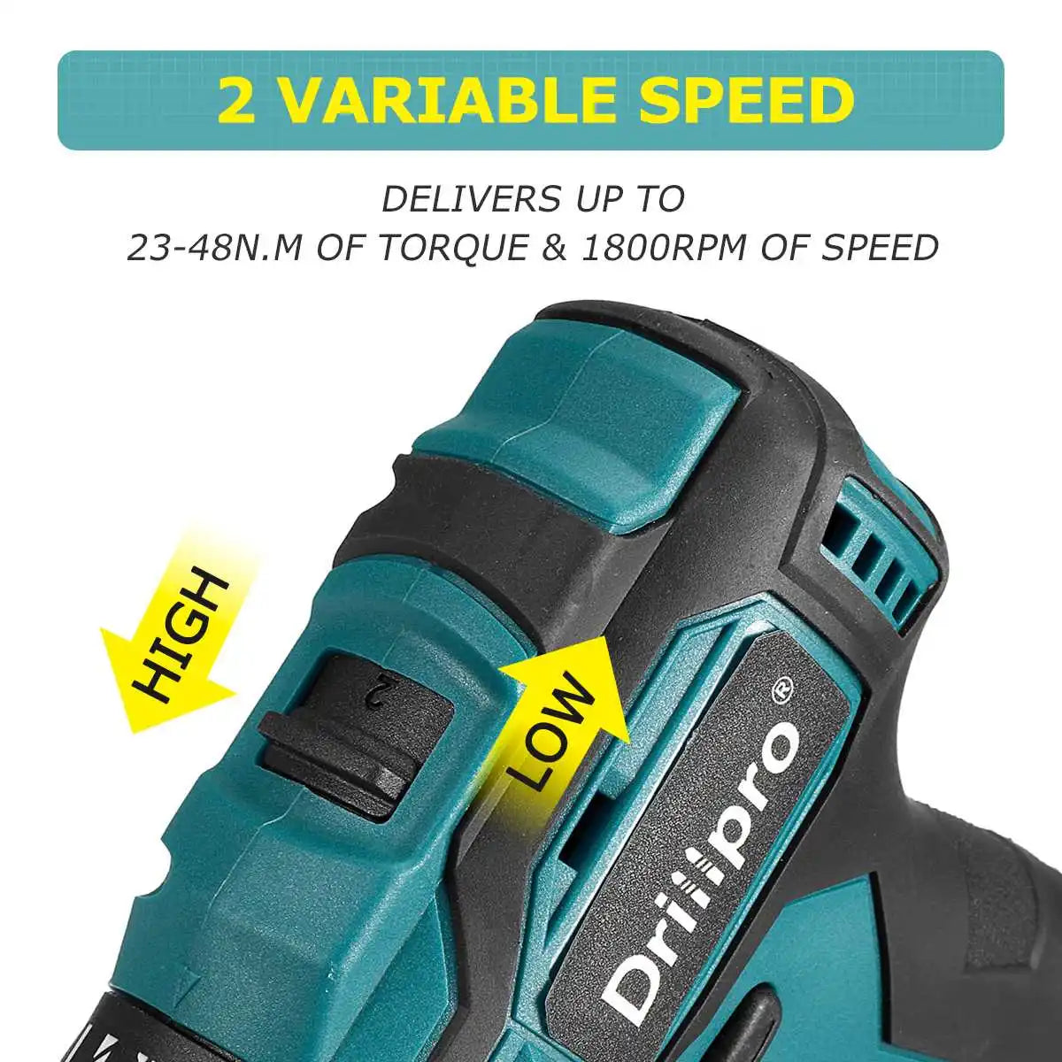 10mm 13mm Brushless Impact Drill