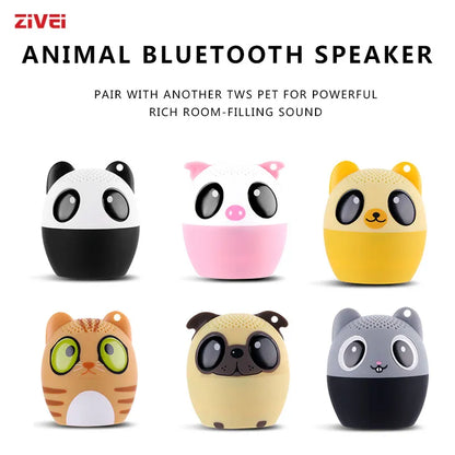 Animal Wireless Mini Bluetooth Speaker