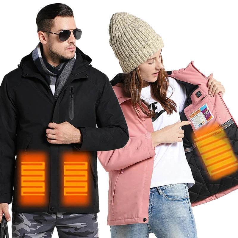 Couples Heated Waterproof Jacket