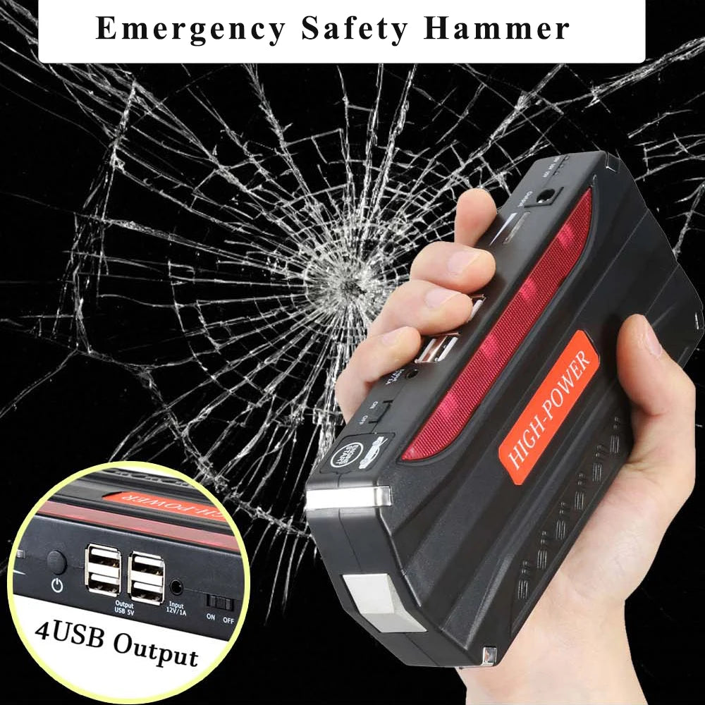 12000mAh Car Jump Starter Power Bank
