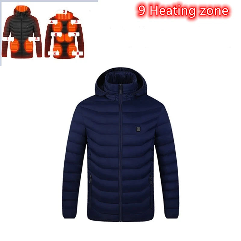 Heated USB Winter Jackets