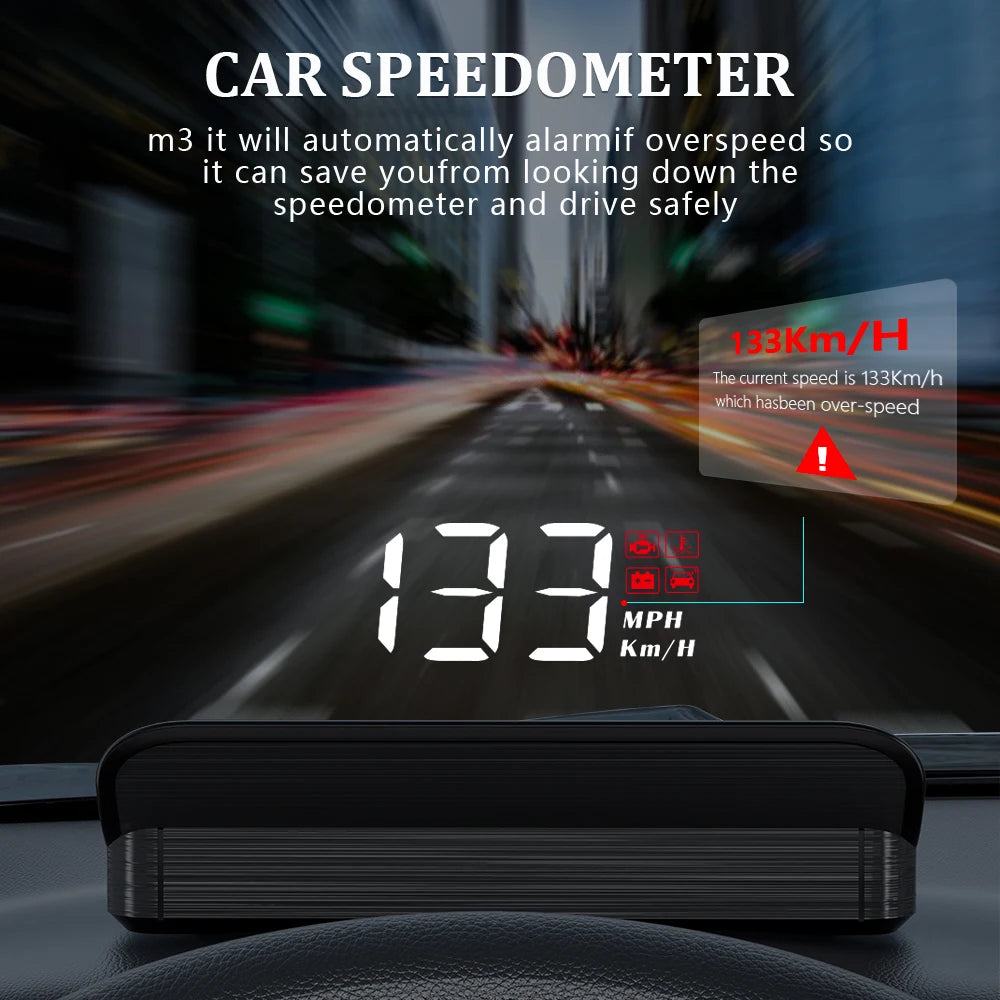 M3 HUD Head-Up Display obd2 trip Speed Projector