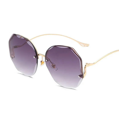 Luxury Round Gradient Sunglasses