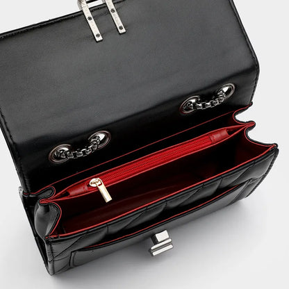 Women Leather Chain Crossbody Bags