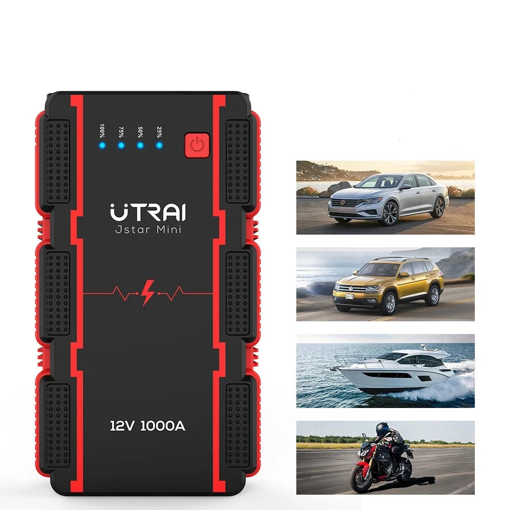 1000A Car Jump Starter  Power Bank
