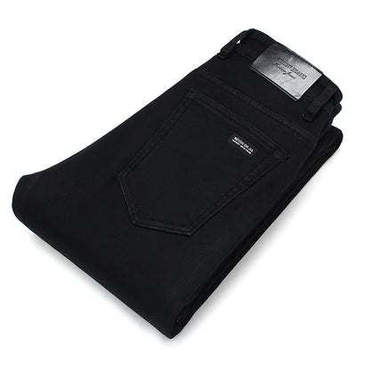 Men's Stretch Black Jeans