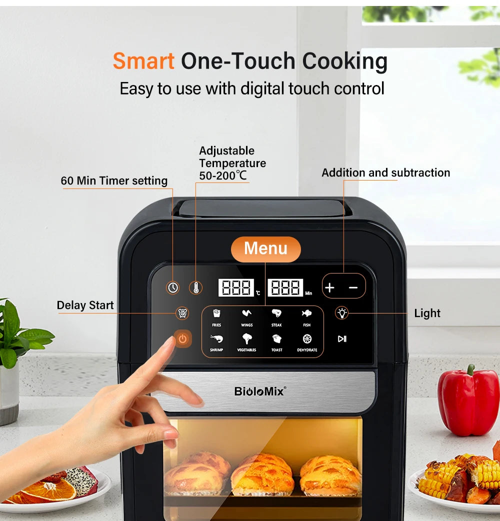 Multifunctional 7L Air Fryer without oil electric oven