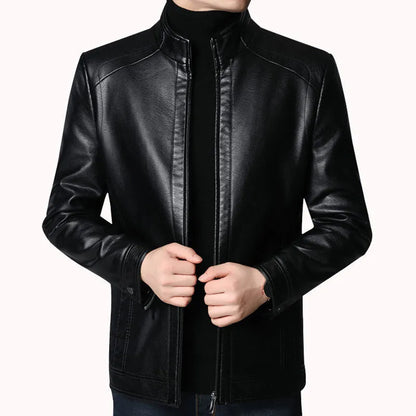 Men Leather Suit Jacket