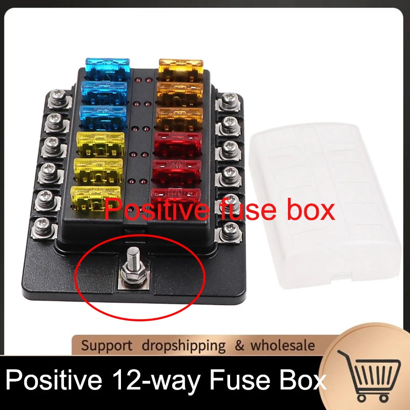 Way Car Boat Fuse Box