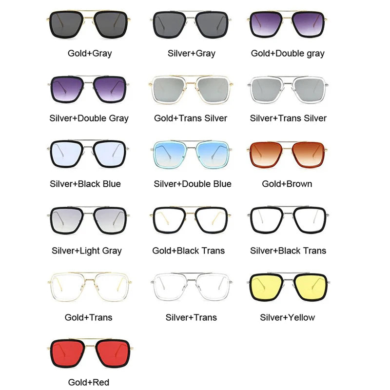 Luxury Square Sunglasses