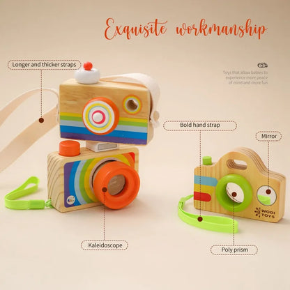 Baby Wooden Fashion Camera Toys