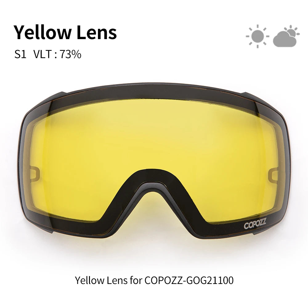 Magnetic Polarized Ski Goggles