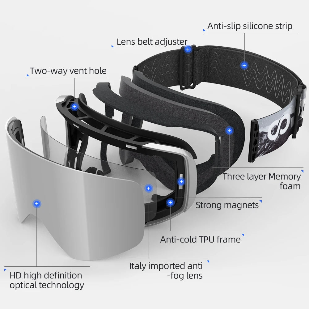 Ski Goggle Snowboard Mask
